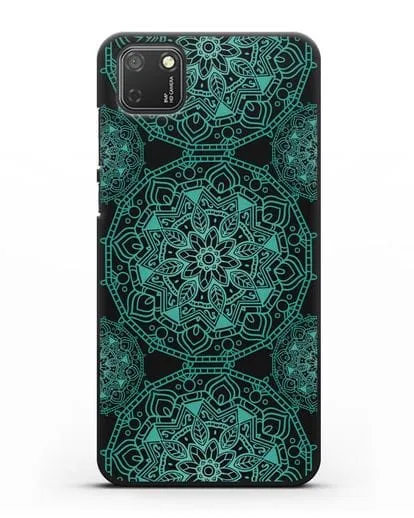 Чехол с изображением Мандалы силиконовый для Honor 9S