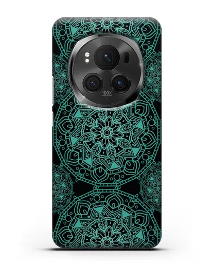 Чехол с изображением Мандалы силиконовый для Honor Magic 6 Pro