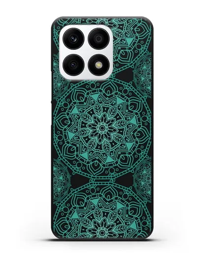 Чехол с изображением Мандалы силиконовый для Honor X8a