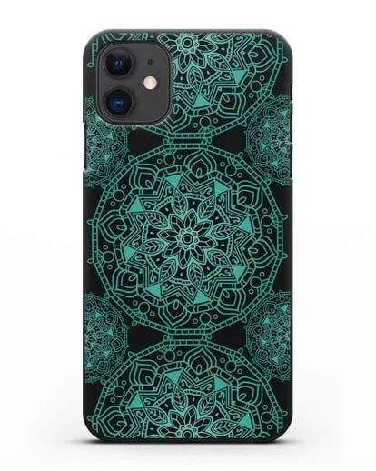 Чехол с изображением Мандалы силиконовый для iPhone 11