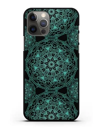 Чехол с изображением Мандалы силиконовый для iPhone 12 Pro