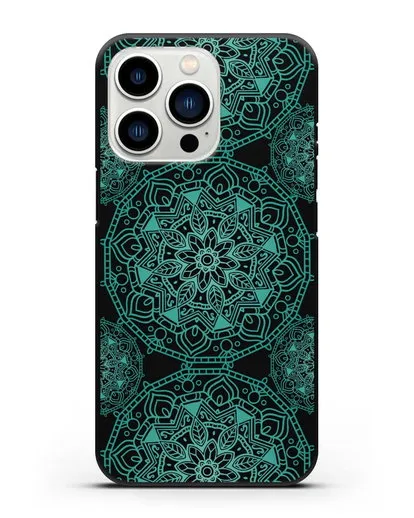 Чехол с изображением Мандалы силиконовый для iPhone 13 Pro