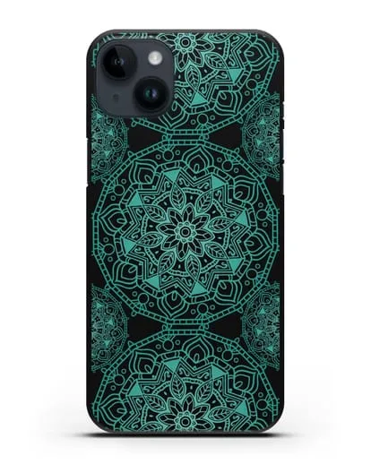 Чехол с изображением Мандалы силиконовый для iPhone 14 Plus