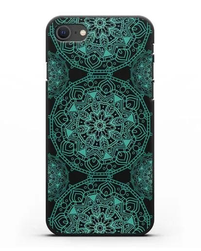 Чехол с изображением Мандалы силиконовый для iPhone SE 2020