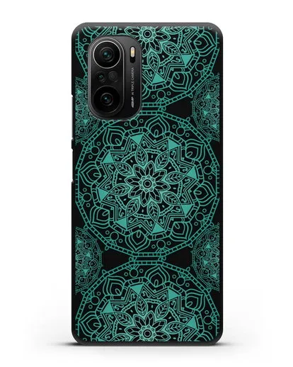 Чехол с изображением Мандалы силиконовый для Xiaomi Poco F3 Pro