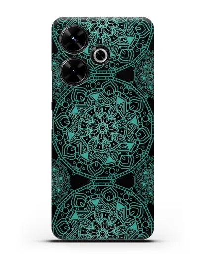 Чехол с изображением Мандалы силиконовый для Xiaomi Poco M6