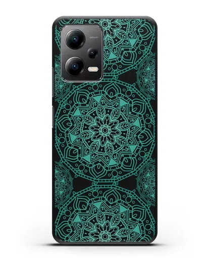 Чехол с изображением Мандалы силиконовый для Xiaomi Poco X5