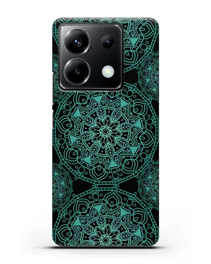 Чехол с изображением Мандалы силиконовый для Xiaomi Poco X6