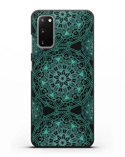 Чехол с изображением Мандалы силиконовый для Samsung Galaxy S20 [SM-G980F]