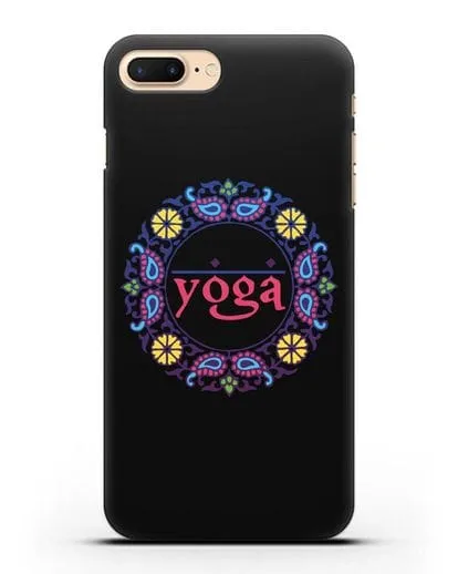 Чехол с надписью Yoga силиконовый для iPhone 7 Plus