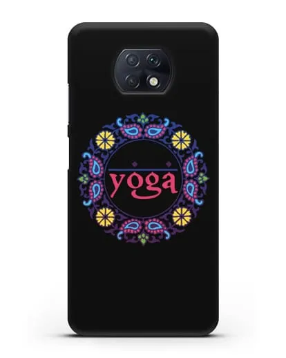 Чехол с надписью Yoga силиконовый для Xiaomi Redmi Note 9T