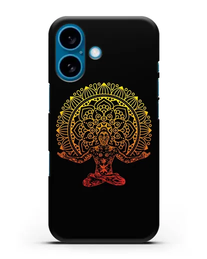 Чехол Мужская мандала силиконовый для iPhone 16