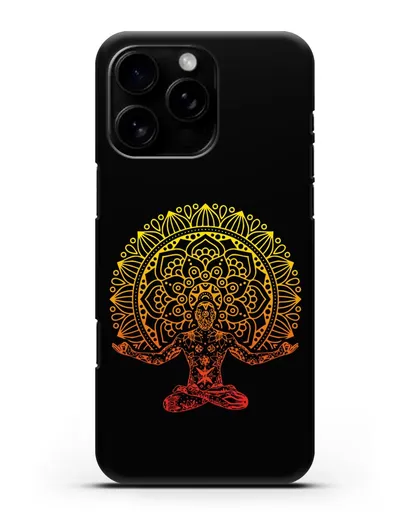 Чехол Мужская мандала силиконовый для iPhone 16 Pro Max