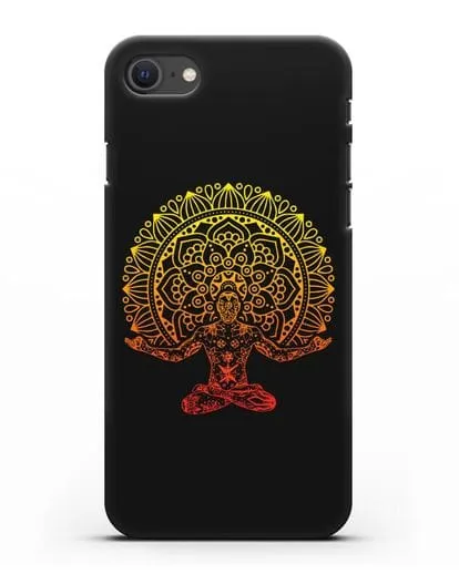 Чехол Мужская мандала силиконовый для iPhone SE 2020