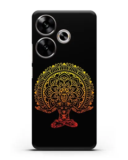 Чехол Мужская мандала силиконовый для Xiaomi Poco F6