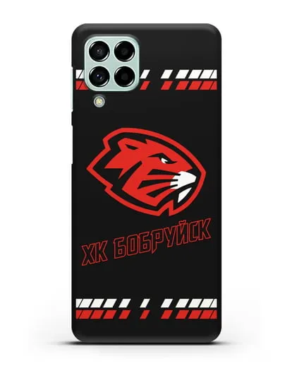 Чеxол с логотипом ХК Бобруйск силиконовый для Samsung Galaxy M53 [SM-M536]