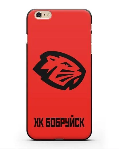 Чехол с эмблемой ХК Бобруйск силиконовый для iPhone 6s Plus