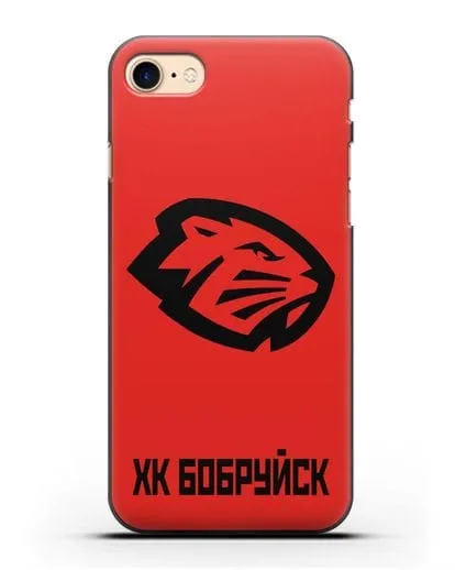 Чехол с эмблемой ХК Бобруйск силиконовый для iPhone 7