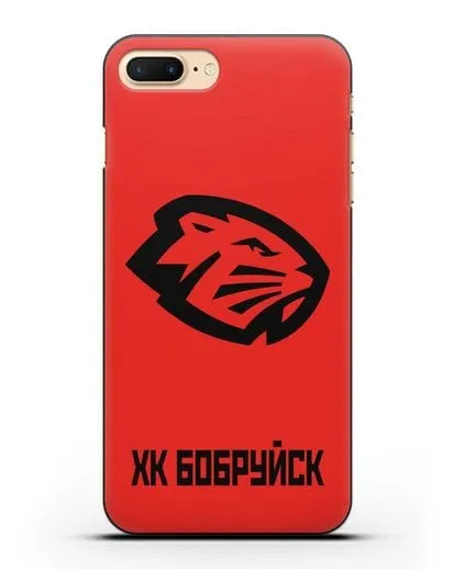 Чехол с эмблемой ХК Бобруйск силиконовый для iPhone 7 Plus
