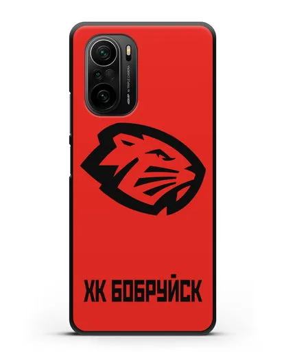 Чехол с эмблемой ХК Бобруйск силиконовый для Xiaomi Poco F3