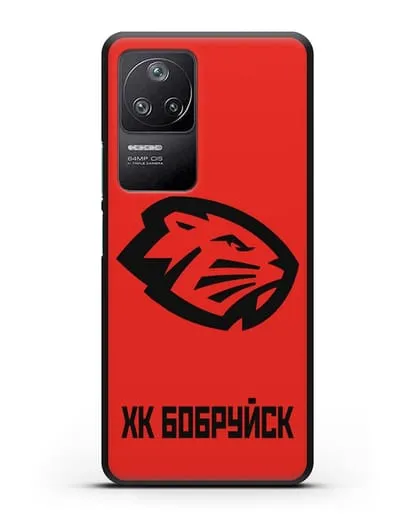 Чехол с эмблемой ХК Бобруйск силиконовый для Xiaomi Poco F4