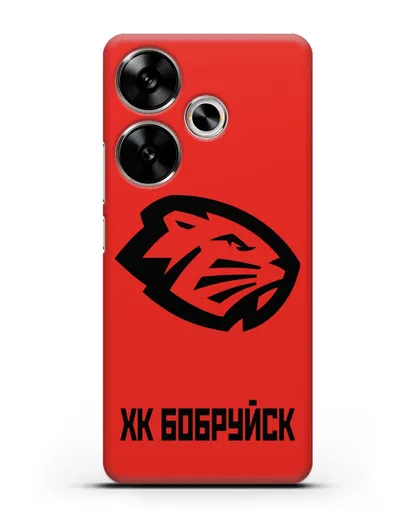 Чехол с эмблемой ХК Бобруйск силиконовый для Xiaomi Poco F6