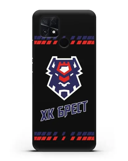 Чеxол с логотипом ХК Брест силиконовый для Xiaomi Poco C40