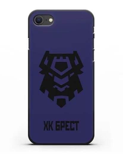 Чехол с эмблемой ХК Брест силиконовый для iPhone SE 2020