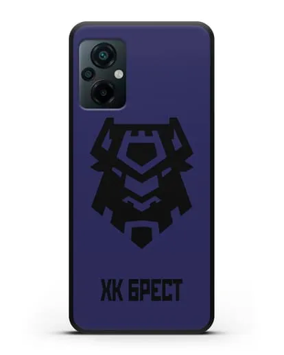 Чехол с эмблемой ХК Брест силиконовый для Xiaomi Poco M5
