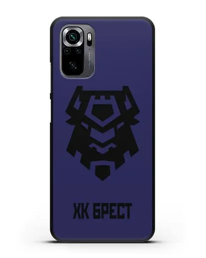Чехол с эмблемой ХК Брест силиконовый для Xiaomi Poco M5s