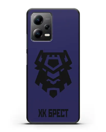 Чехол с эмблемой ХК Брест силиконовый для Xiaomi Poco X5