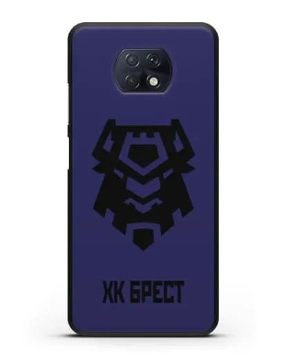 Чехол с эмблемой ХК Брест силиконовый для Xiaomi Redmi Note 9T