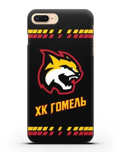 Чеxол с логотипом ХК Гомель силиконовый для iPhone 8 Plus