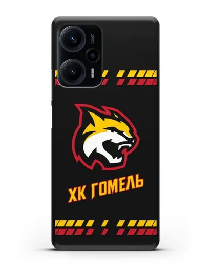 Чеxол с логотипом ХК Гомель силиконовый для Xiaomi Poco F5