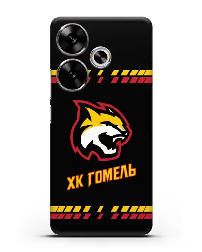 Чеxол с логотипом ХК Гомель силиконовый для Xiaomi Poco F6