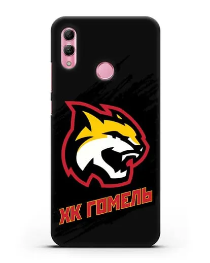 Чехол ХК Гомель с изображением рыси силиконовый для Honor 10 Lite
