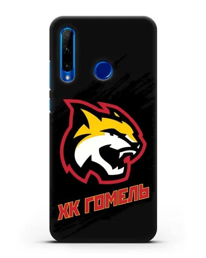 Чехол ХК Гомель с изображением рыси силиконовый для Honor 10i