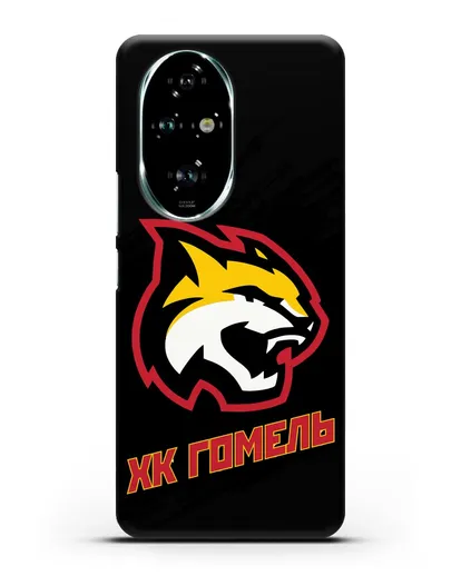 Чехол ХК Гомель с изображением рыси силиконовый для Honor 200 Pro