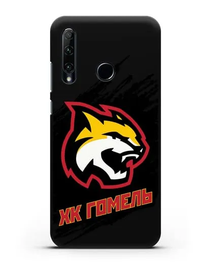 Чехол ХК Гомель с изображением рыси силиконовый для Honor 20e