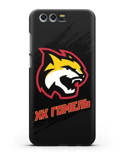 Чехол ХК Гомель с изображением рыси силиконовый для Honor 9