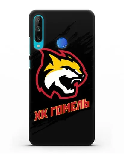 Чехол ХК Гомель с изображением рыси силиконовый для Honor 9C