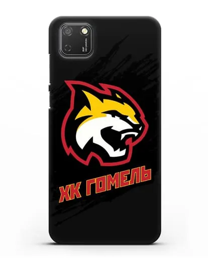 Чехол ХК Гомель с изображением рыси силиконовый для Honor 9S