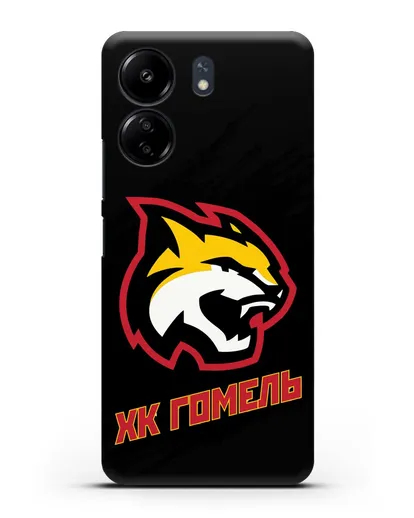 Чехол ХК Гомель с изображением рыси силиконовый для Xiaomi Poco C65