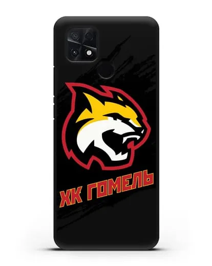 Чехол ХК Гомель с изображением рыси силиконовый для Xiaomi Poco C40