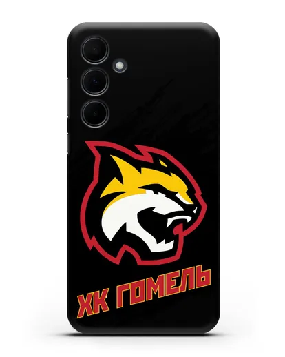 Чехол ХК Гомель с изображением рыси силиконовый для Samsung Galaxy A35 [SM-A356]
