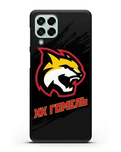 Чехол ХК Гомель с изображением рыси силиконовый для Samsung Galaxy M53 [SM-M536]