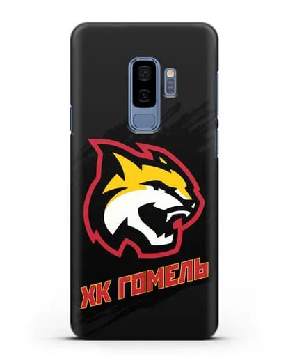 Чехол ХК Гомель с изображением рыси силиконовый для Samsung Galaxy S9 Plus [SM-G965F]