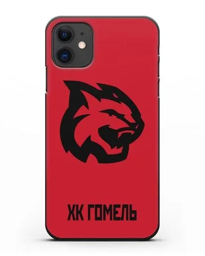Чехол с эмблемой ХК Гомель силиконовый для iPhone 11