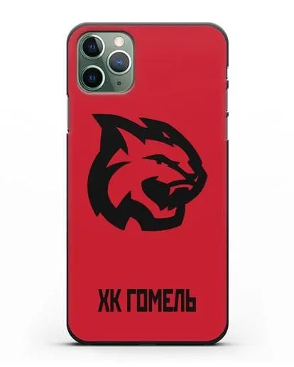 Чехол с эмблемой ХК Гомель силиконовый для iPhone 11 Pro