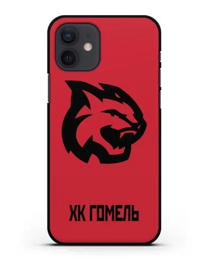 Чехол с эмблемой ХК Гомель силиконовый для iPhone 12